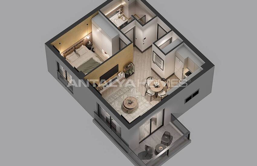New-build Investment Real Estate in Antalya Aksu 26
