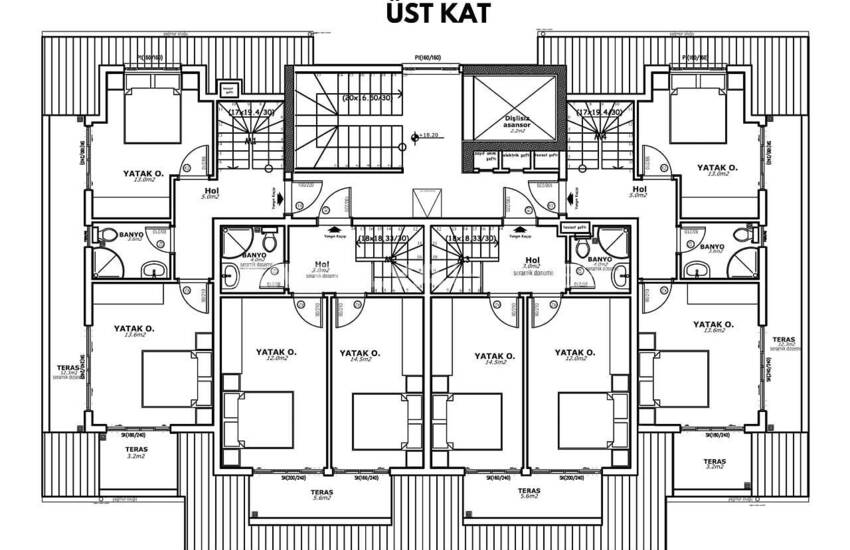 Flats Suitable for Investment in New Project in Alanya 24