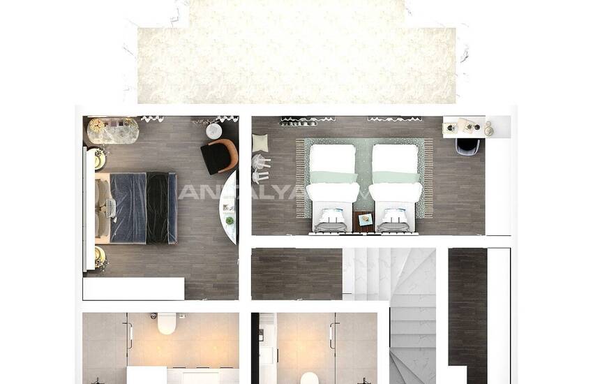 Luxe Woningen In Nieuw Complex Met Zeezicht In Alanya 44