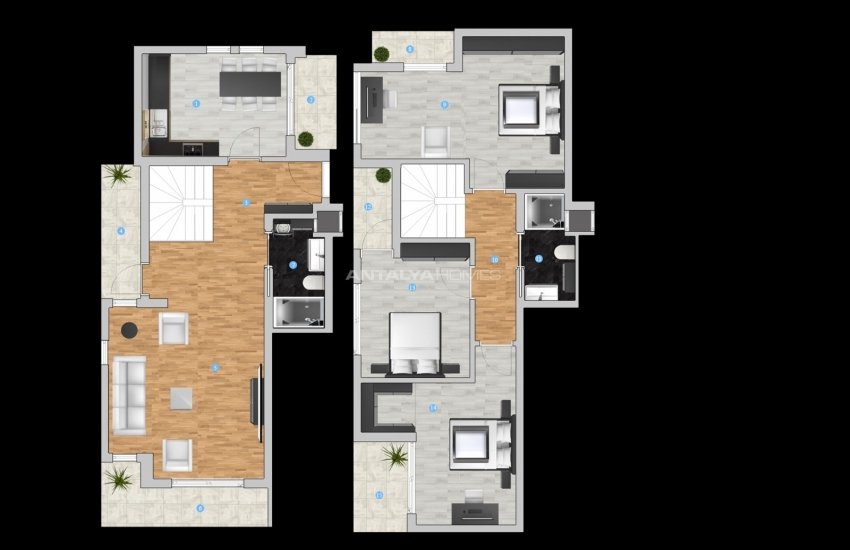 Sea View Properties Near the Beach in Gazipasa Antalya 19