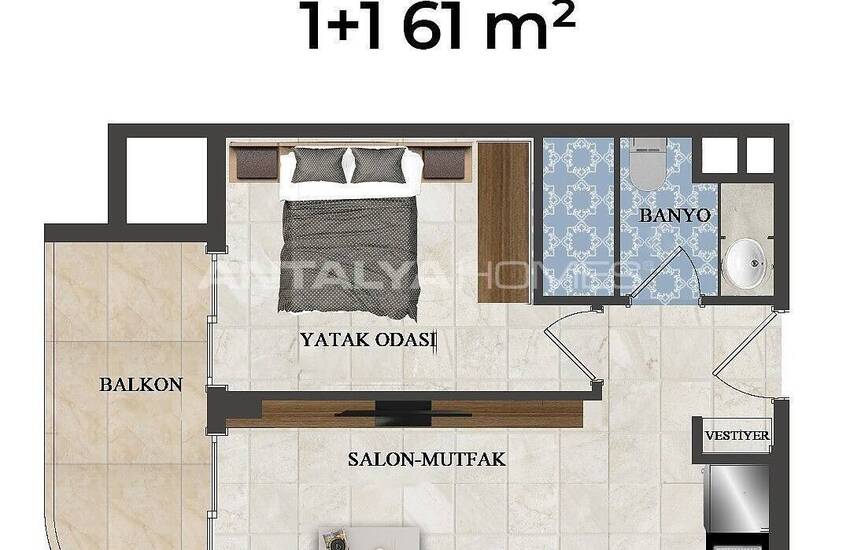 Centrally Located Real Estate in Avsallar with Smart Home Systems 15