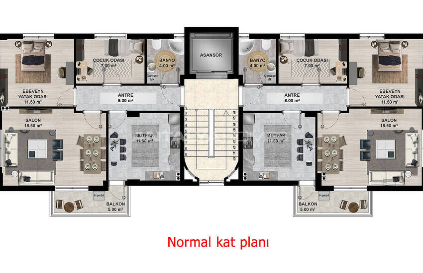 Appartements À Investir Situés Au Centre De Muratpasa, Antalya 15