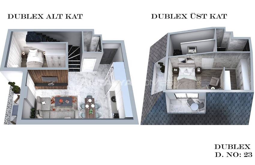 Appartementen In Complex Met Sociale Voorzieningen In Alanya 27