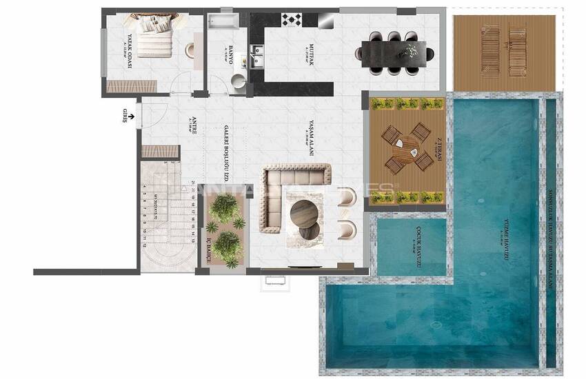 Vrijstaande Villa's Met Zwembad Dichtbij De Zee In Alanya 15