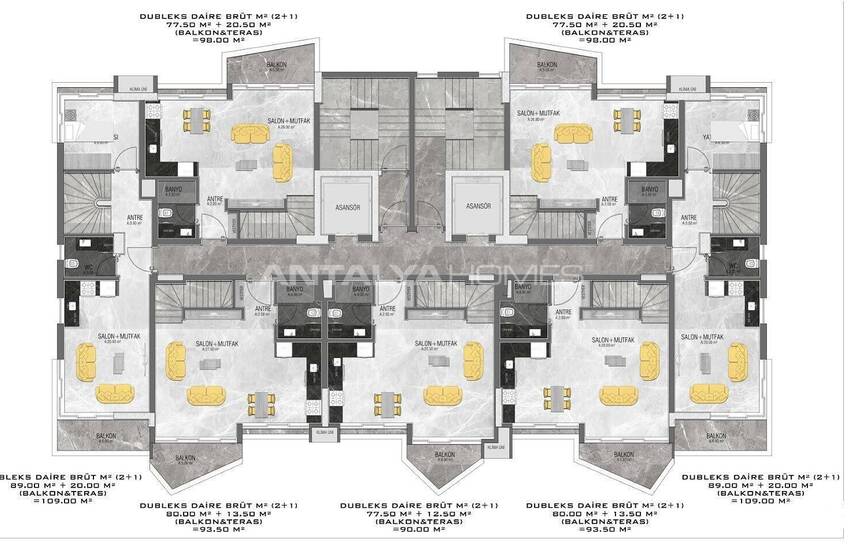 Well Designed Investment Properties in Mahmutlar Alanya 22