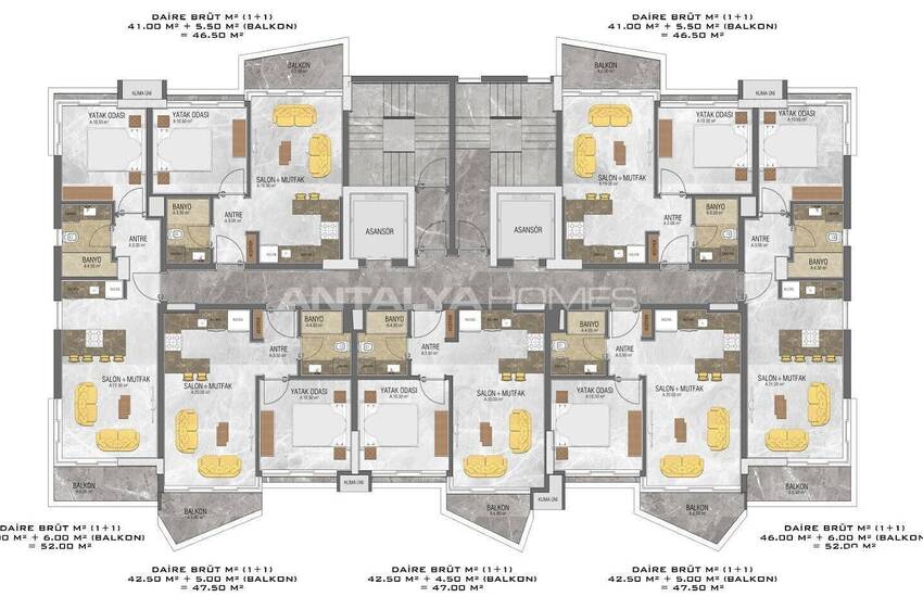 Well Designed Investment Properties in Mahmutlar Alanya 24