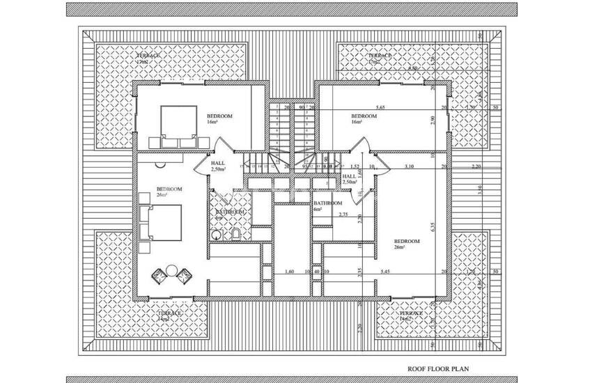 Duplex Med Natur Och Havsutsikt Omgivna Av Natur I Kargicak Alanya 12