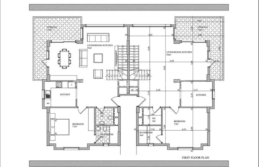 Duplex Med Natur Och Havsutsikt Omgivna Av Natur I Kargicak Alanya 11