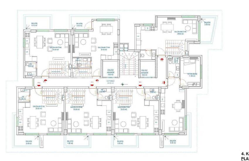 Appartementen Op Loopafstand Van Strand In Mahmutlar Alanya 13