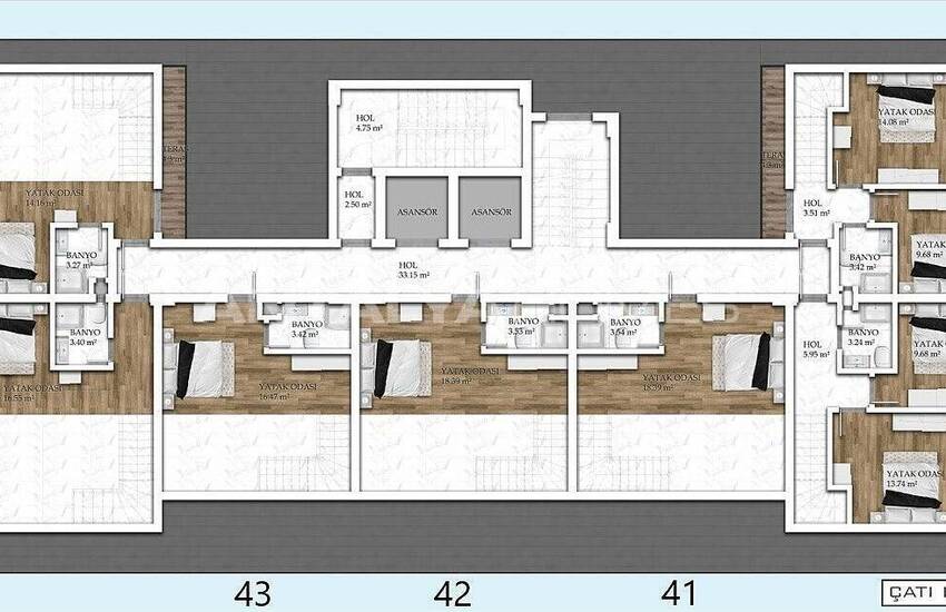 Investeringslägenheter I Alanya Avsallar 14