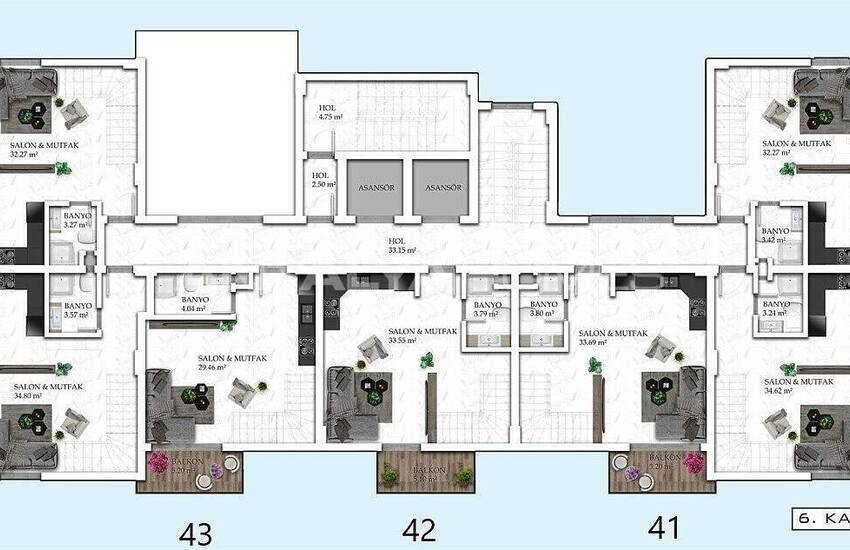 Investeringslägenheter I Alanya Avsallar 16