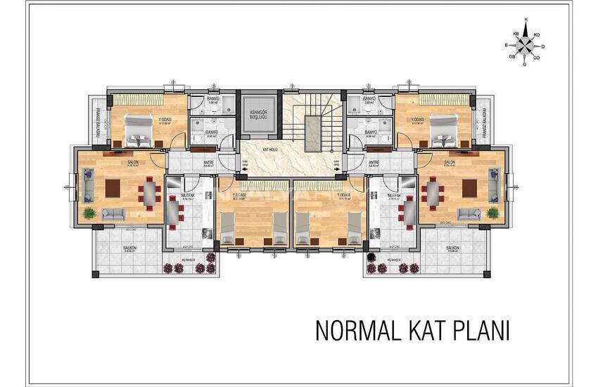 Appartementen In Complex Met Zwembad In Dosemealti Antalya 25