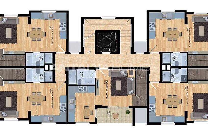 Luxury Apartments in a Boutique Project in Mahmutlar Alanya 19