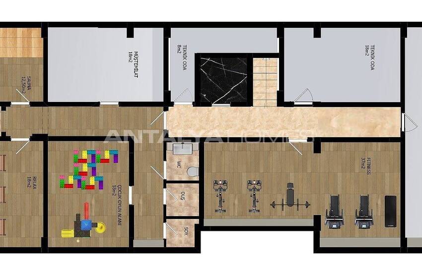 Appartementen In Een Complex Met Zwembad In Alanya Mahmutlar 16