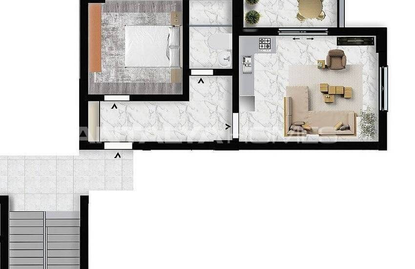 Practical Real Estate Close to Beach in Tosmur, Alanya 30