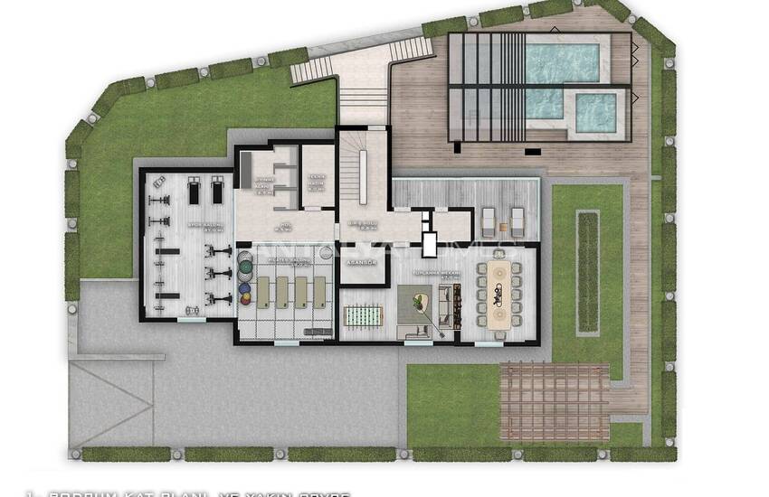 Practical Real Estate Close to Beach in Tosmur, Alanya 28