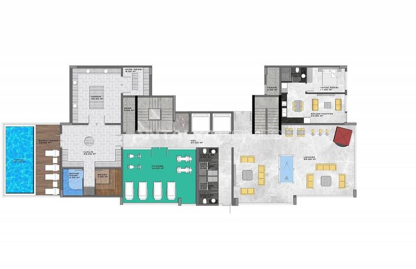 Properties in Well Located Complex in Demirtas Alanya 21