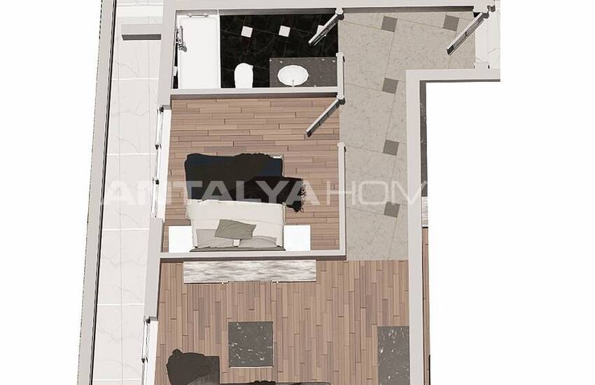 Apartments Near Sea in Complex with Car Park in Isiklar Antalya 26