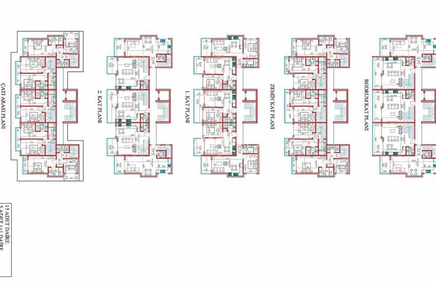 Havsutsikt Lägenheter I Ett Lyxigt Komplex I Kargicak Alanya 29