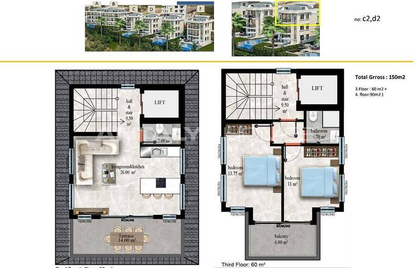 Appartements Luxueux Avec Facilités Privilégiées À Alanya 14