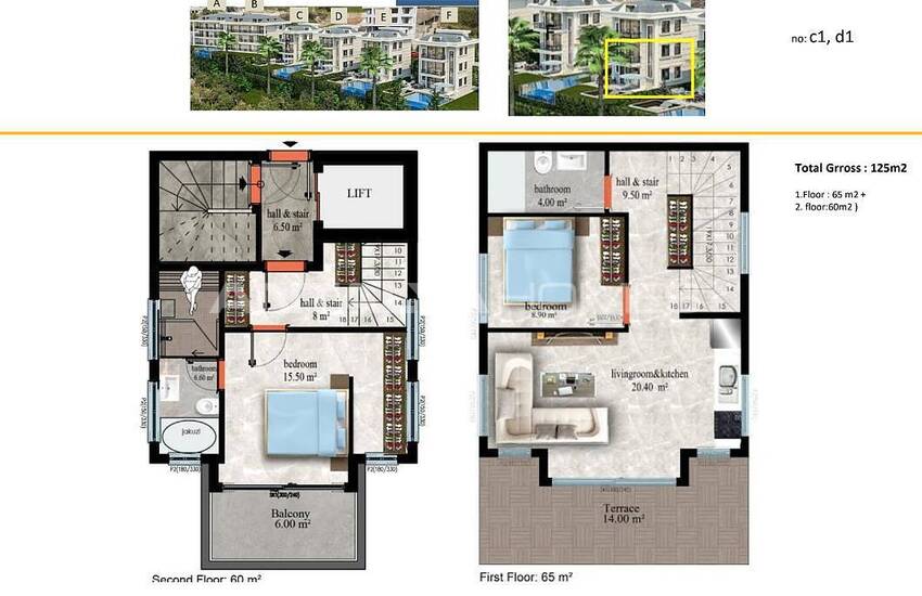 Appartements Luxueux Avec Facilités Privilégiées À Alanya 15