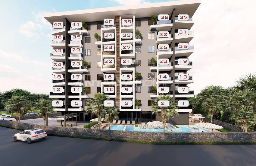 Luxurious Properties in the Center of Avsallar Alanya 25