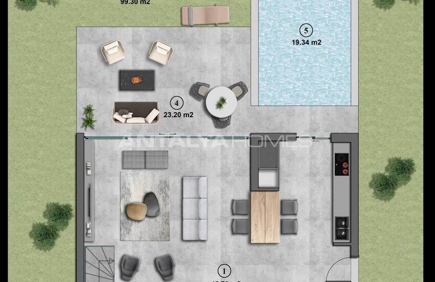 Konaklı'da Ultra Lüks Yaşam Sunan Satılık Villalar 33