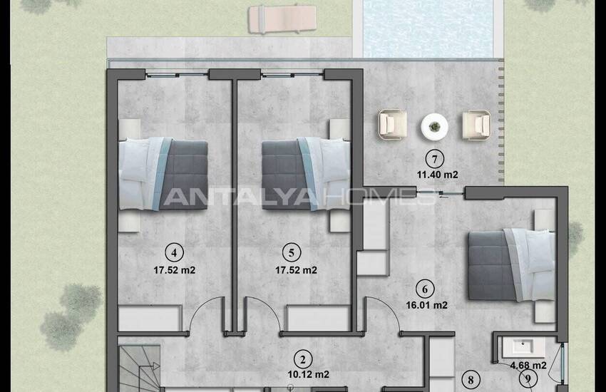 Konaklı'da Ultra Lüks Yaşam Sunan Satılık Villalar 39