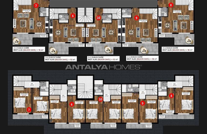 Stylish Real Estate in Luxury Complex in Kargicak Alanya 38