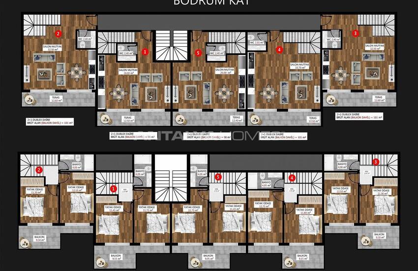 Stylish Real Estate in Luxury Complex in Kargicak Alanya 41