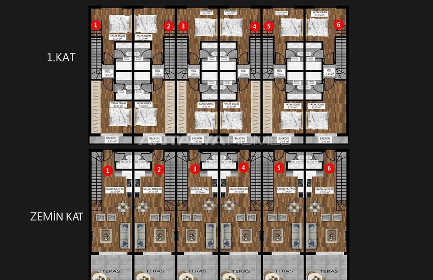 Stylish Real Estate in Luxury Complex in Kargicak Alanya 44