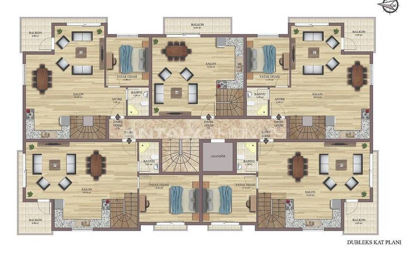 Appartements Dans Une Résidence Avec Piscine À Konyaalti Antalya 17