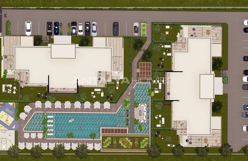 Appartements Dans Résidence Avec Piscine À Altintas 22
