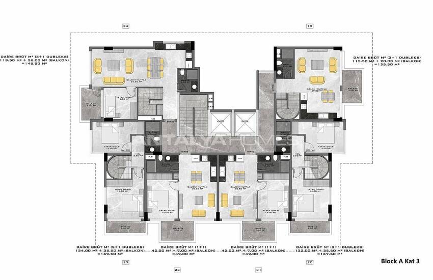 Immobilier Résidentiel Offrant Qualité De Vie Élevée À Alanya 26