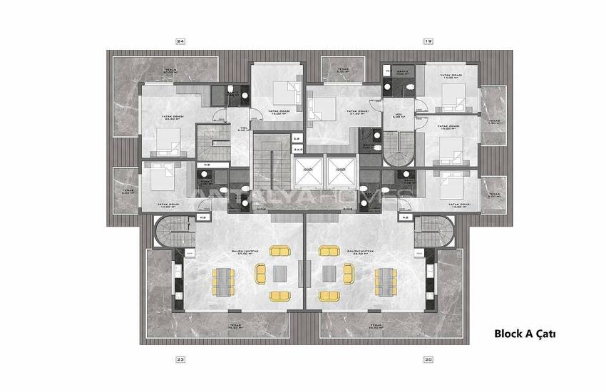 Immobilier Résidentiel Offrant Qualité De Vie Élevée À Alanya 28