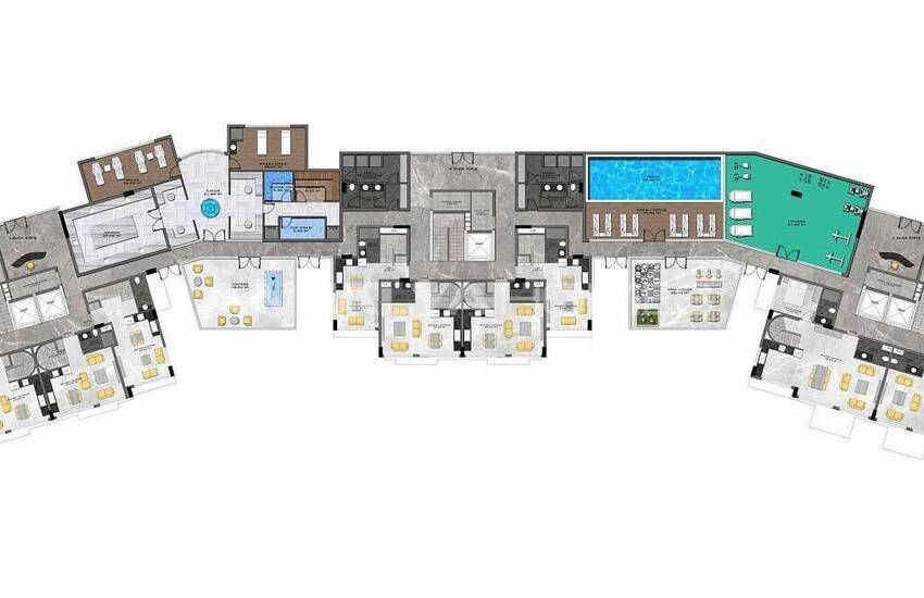 Immobilier Résidentiel Offrant Qualité De Vie Élevée À Alanya 30