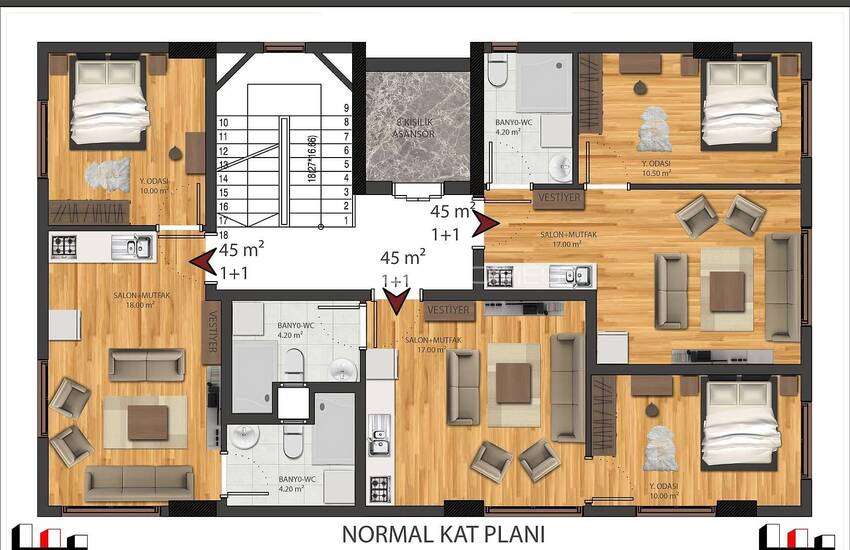 New-build Properties Suitable for Investment in Muratpasa 2