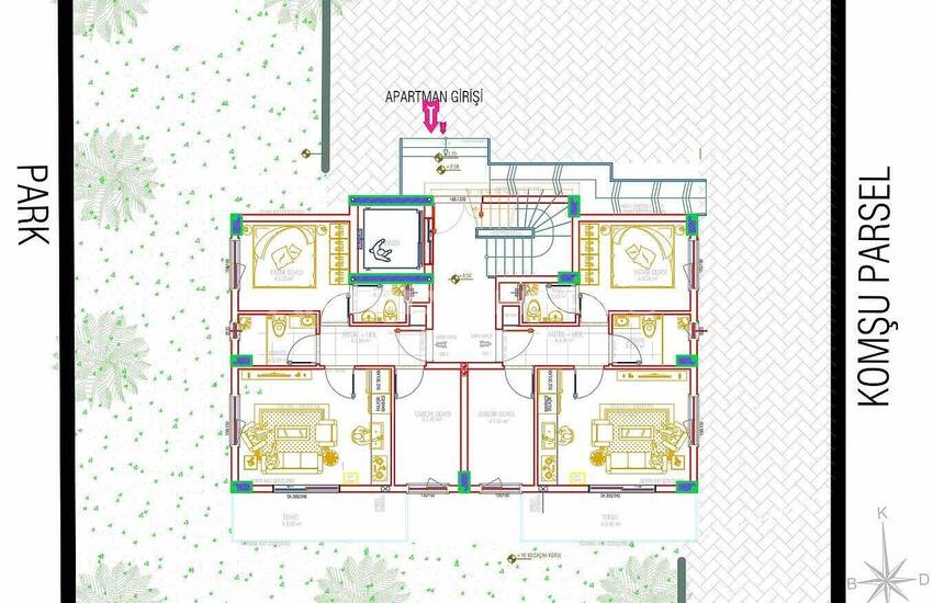 Antalya Döşemealtı'nda Şık Tasarımlı Sıfır Daireler 21