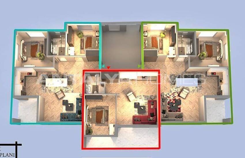 Appartements Résidentiels Avec Piscine Près De La Plage À Belek 45