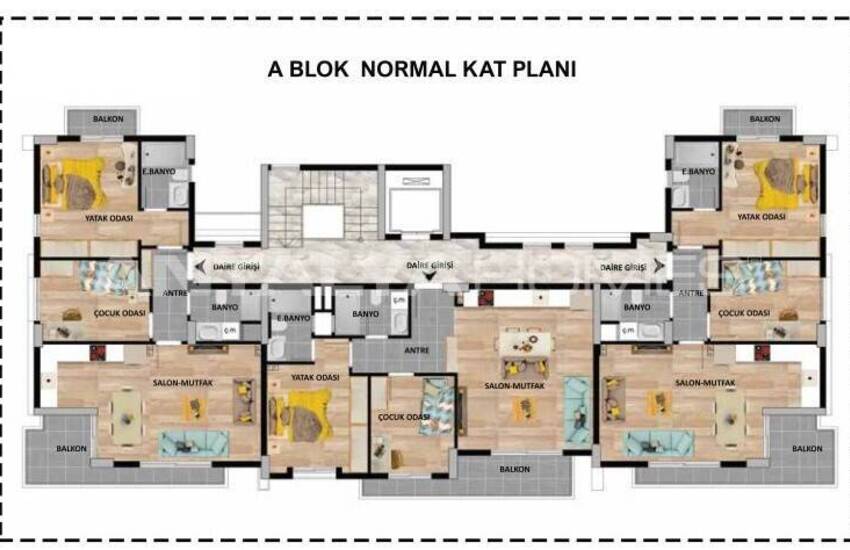 Stijlvol Vastgoed In Een Complex Met Zwembad In Antalya Aksu 21