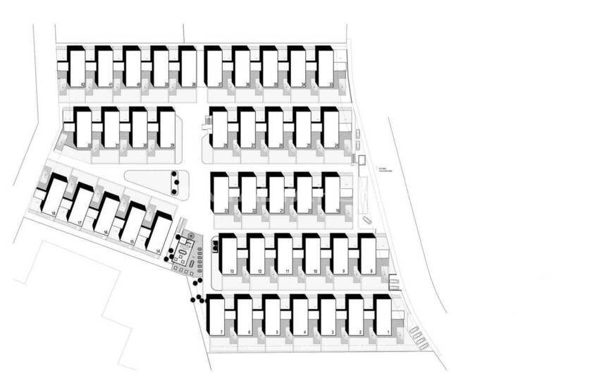 Villor Med Privata Pooler I Ett Projekt I Dosemealti 85