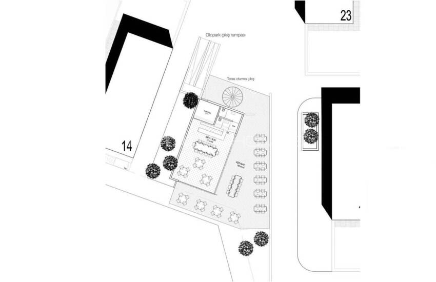 Villor Med Privata Pooler I Ett Projekt I Dosemealti 88