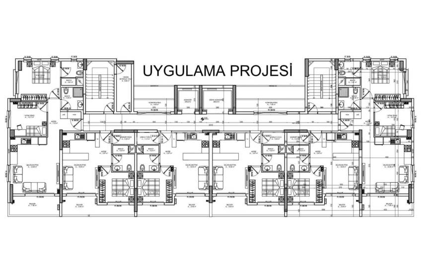 آپارتمان با باغ خصوصی و حمام اختصاصی در آنتالیا 25