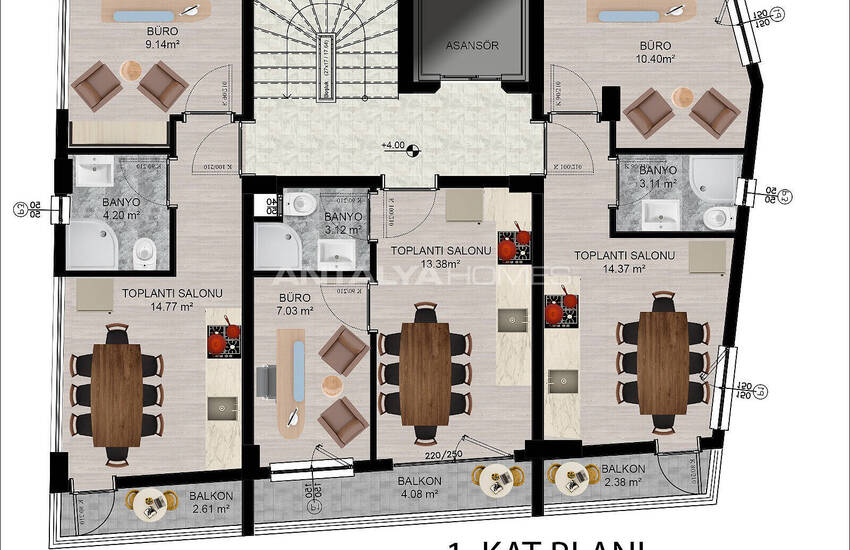 Appartementen Met Overdekte Parkeering Dicht Zee In Antalya 9
