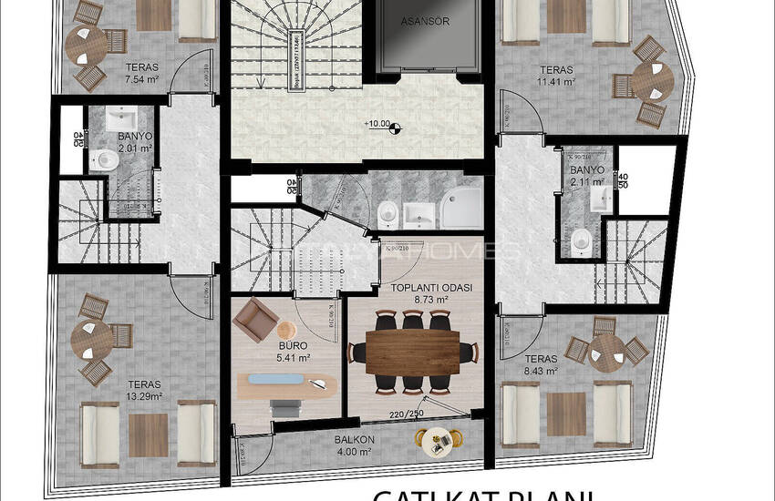 Appartementen Met Overdekte Parkeering Dicht Zee In Antalya 11