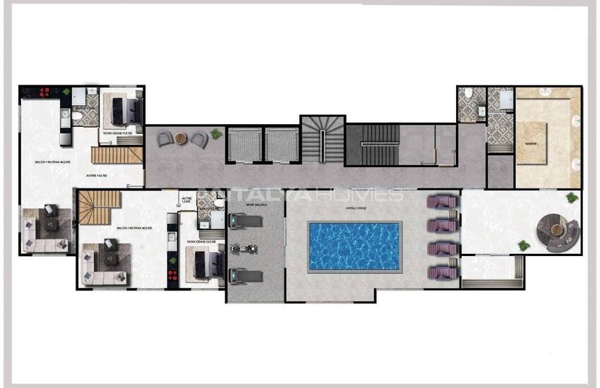 Meerblick-wohnungen In Strandnähe In Alanya Demirtas 23