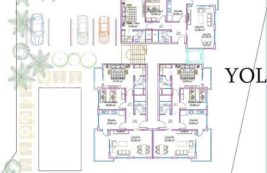 Luxe Apartments in a Complex with Communal Pool in Alanya 14