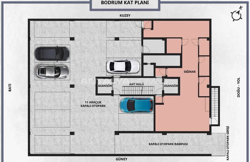 Luxe Real Estate in Elite Project with Indoor Car Park in Antalya 12