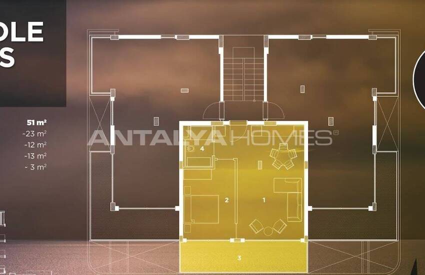 Seafront Properties with Unique Views in Alanya Carsi 30