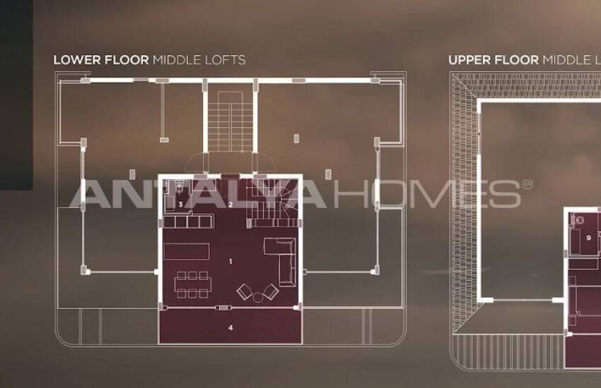 Seafront Properties with Unique Views in Alanya Carsi 32